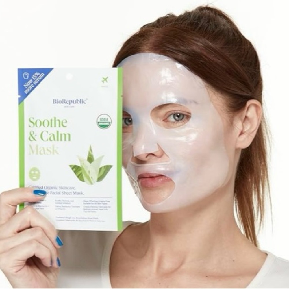 ❌SOLD 6Mask Sheets 3 by Bio Republic Sooth & Calm 3 Andalou Bright & Tighten - Picture 7 of 7